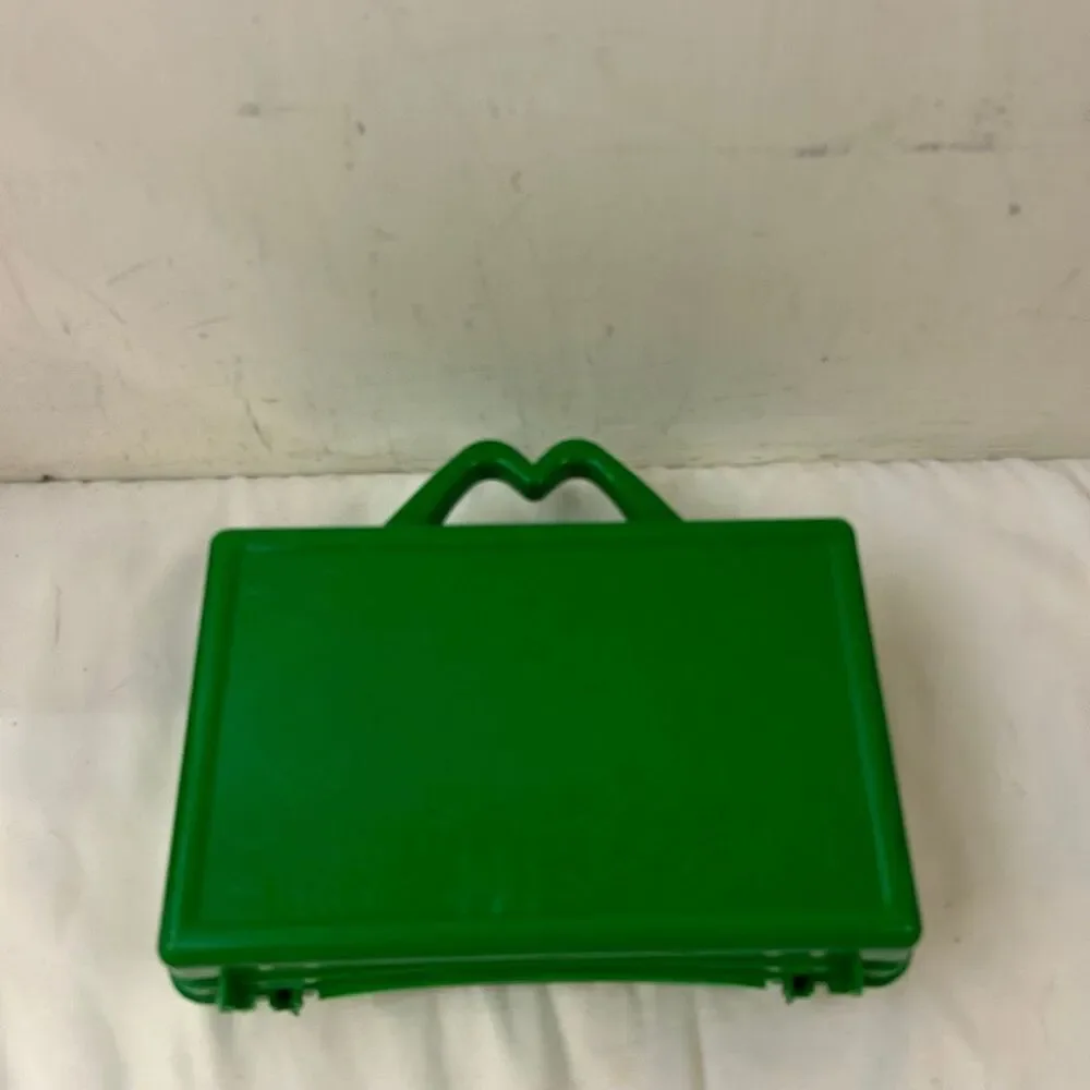 McDonald’s green pencil case‎ vintage 1988 plastic box Grimace Ronald Munkins